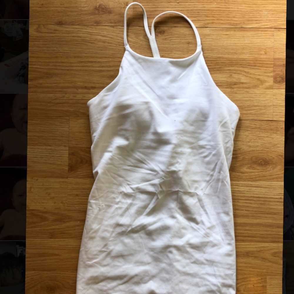 Lululemon white tank